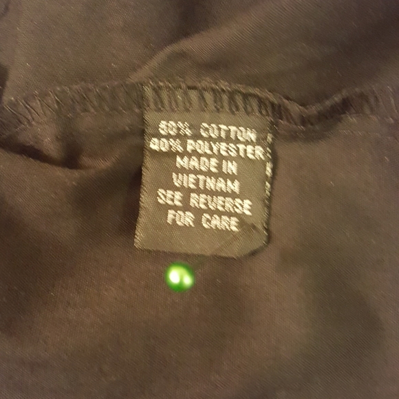 Omega Italy Shirt Men Black Long Sleeve Buttons - Picture 4 of 4